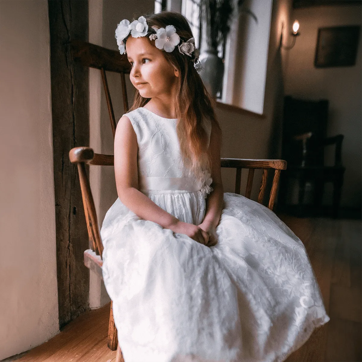 Lilliana Dress - Ivory - SALE