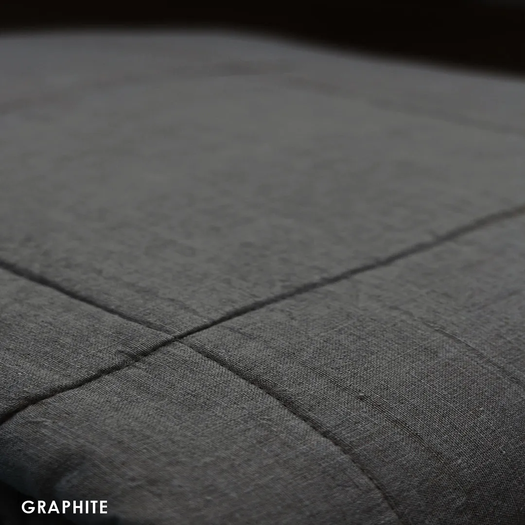 Linen Quilted Blanket