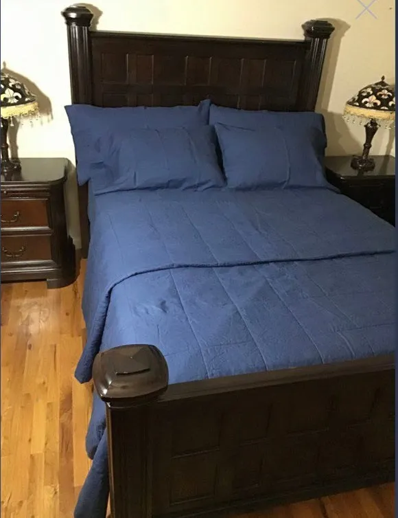 Linen Quilted Blanket