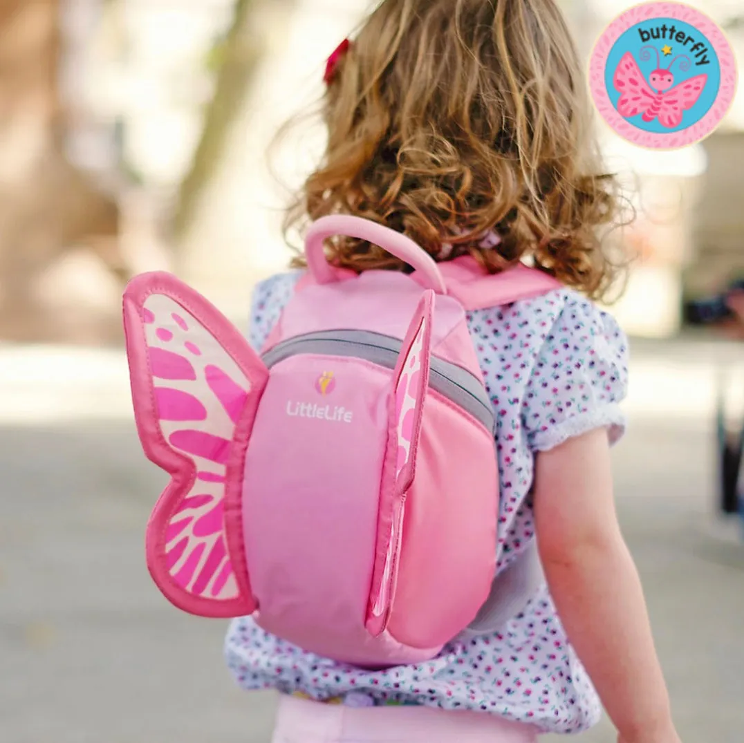 Littlelife Butterfly Toddler Backpack L10860