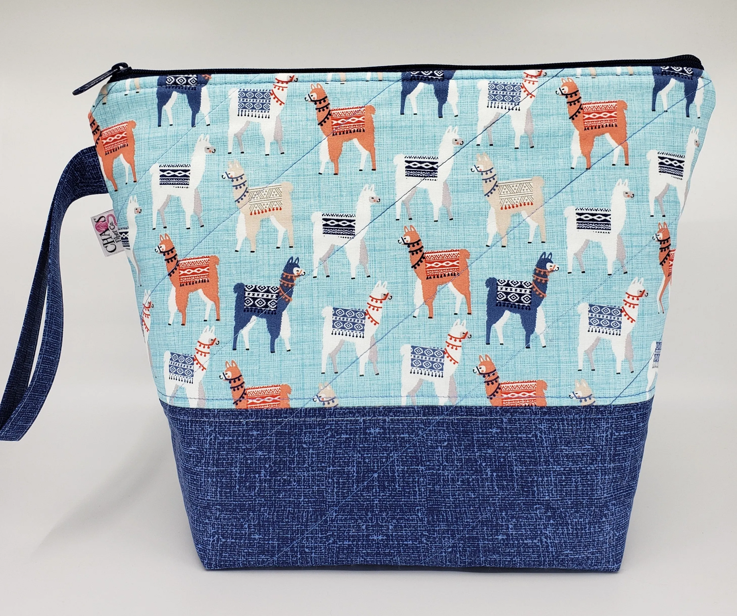 LLamas Walking - Project Bag - Medium