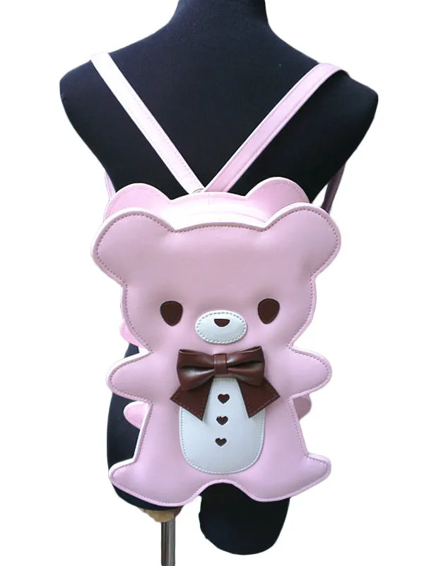 Lolita Bag With Bear Pattern