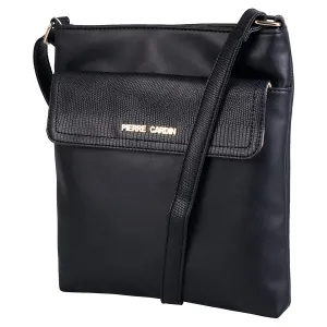 LONDI TEXTURED TRIM CROSSBODY BLACK  PCL05100BKBK-A0
