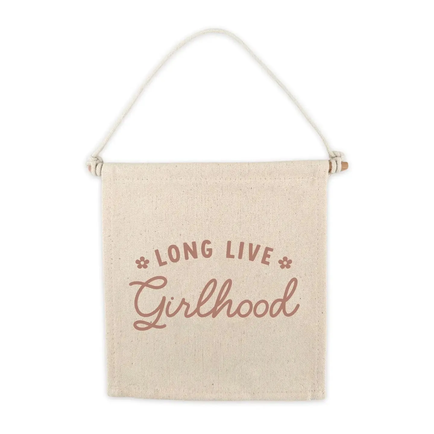 Long Live Girlhood Canvas Hang Sign