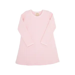 Long Sleeve Polly Play Dress - Palm Beach Pink