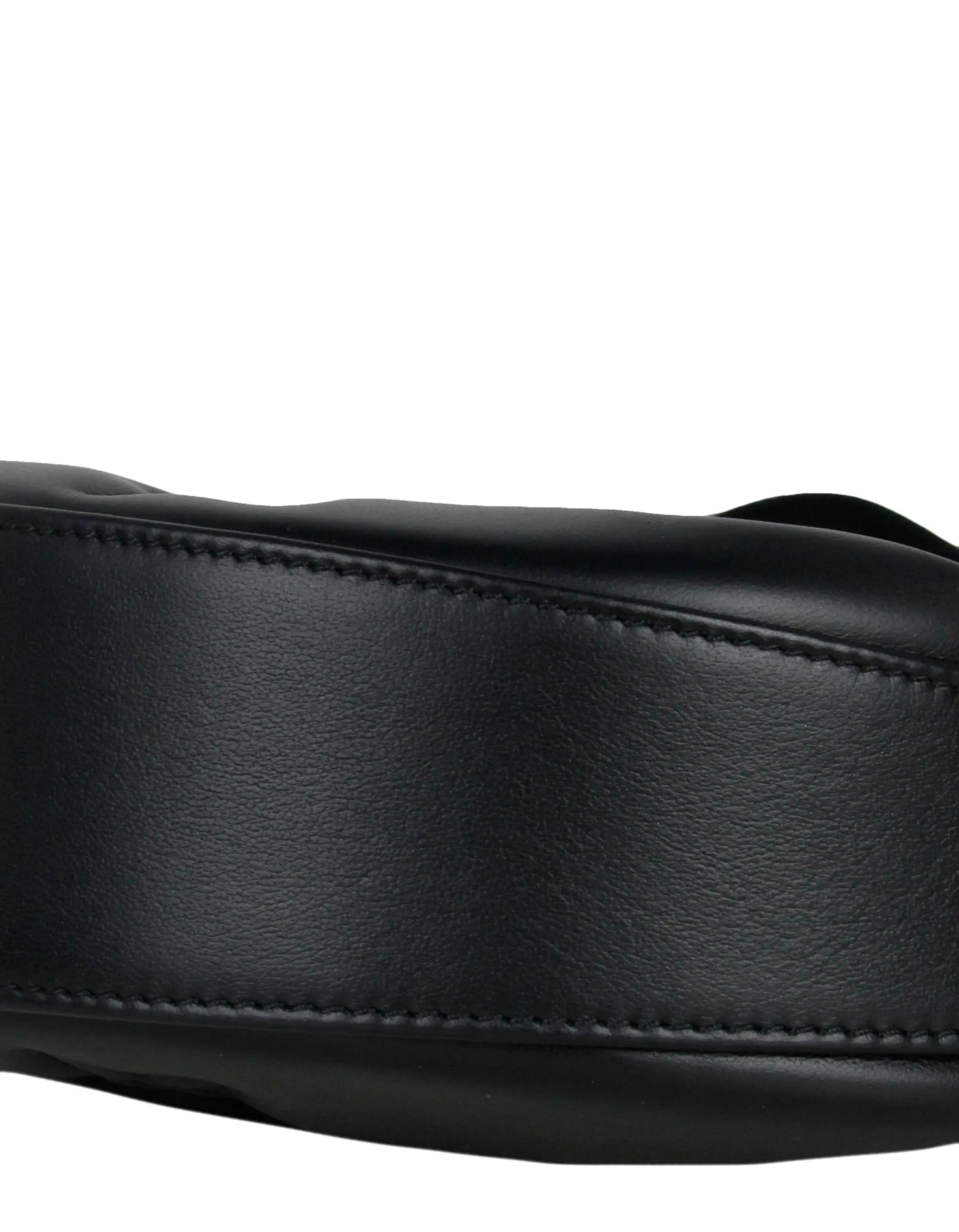 Louis Vuitton Black Leather Over The Moon Crossbody Bag
