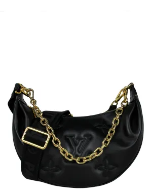 Louis Vuitton Black Leather Over The Moon Crossbody Bag
