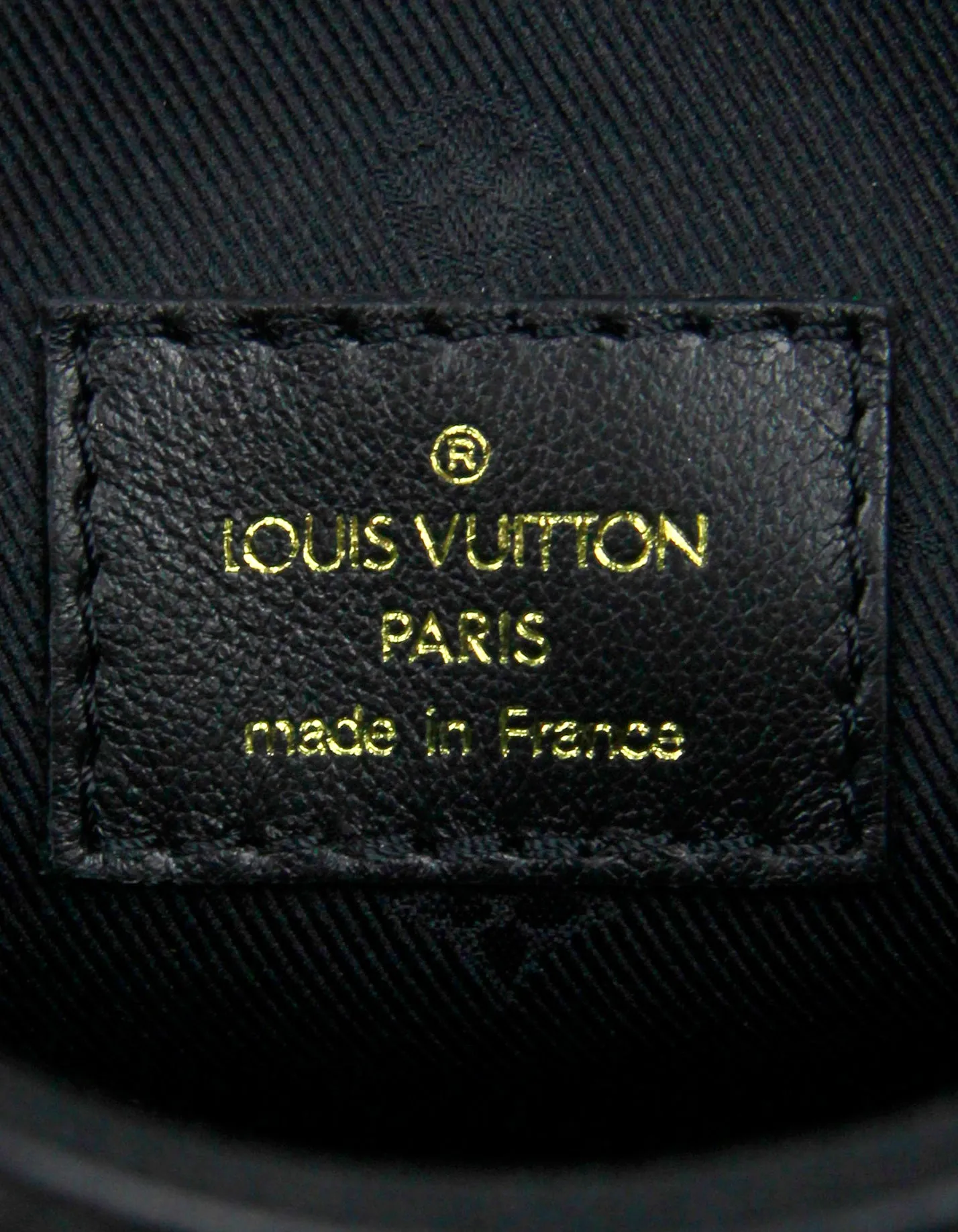 Louis Vuitton Black Leather Over The Moon Crossbody Bag