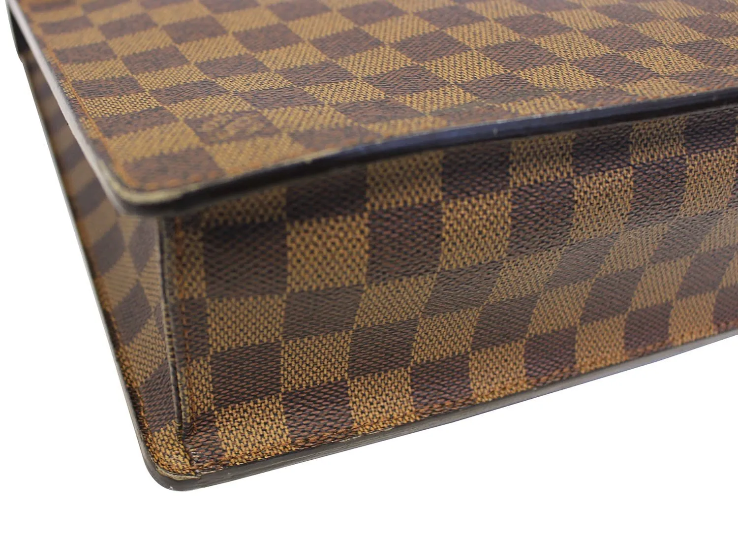 LOUIS VUITTON Damier Ebene Altona PM Brief Case