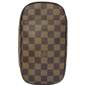 LOUIS VUITTON Gange Damier Ebene Pochette Crossbody Bag