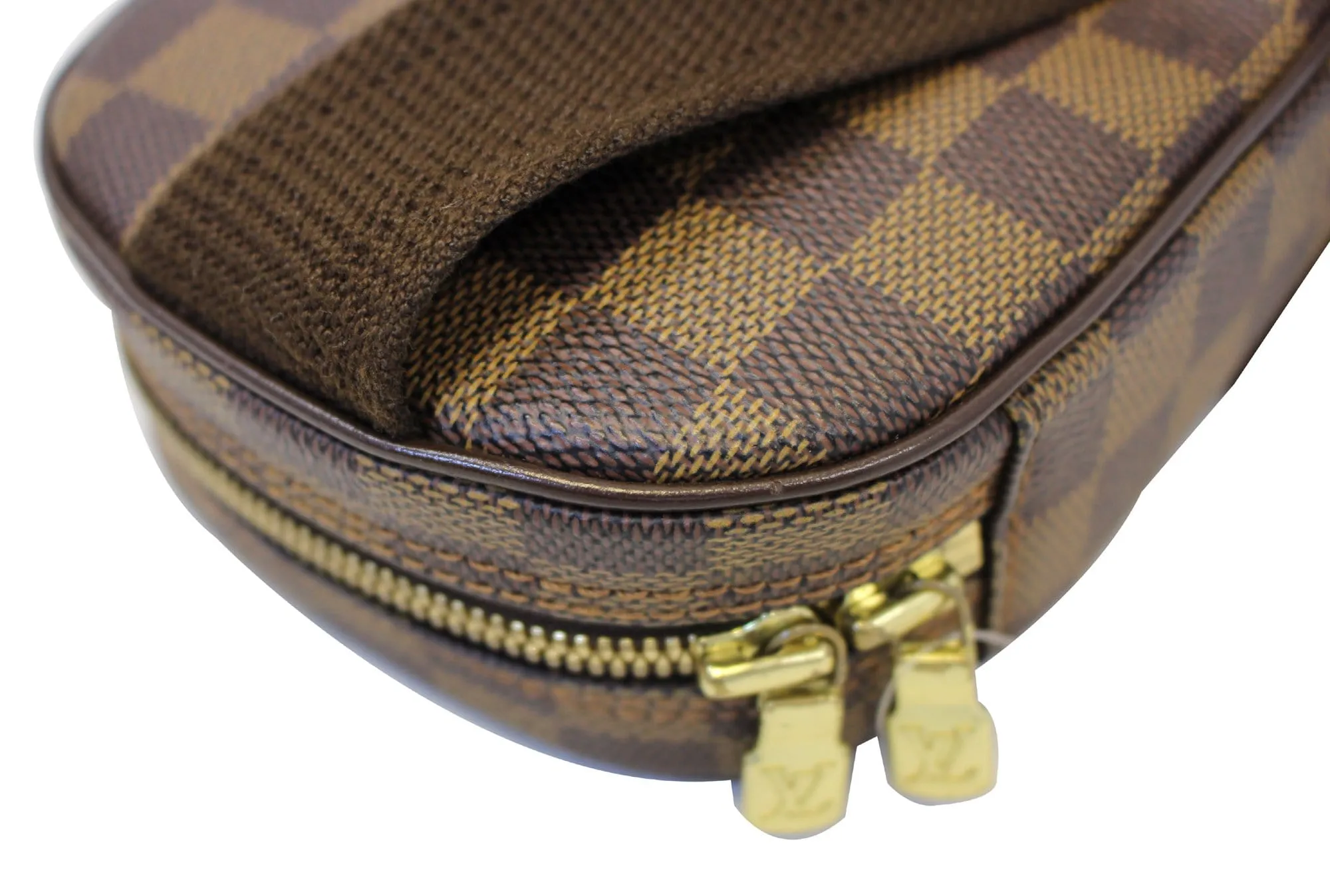 LOUIS VUITTON Gange Damier Ebene Pochette Crossbody Bag
