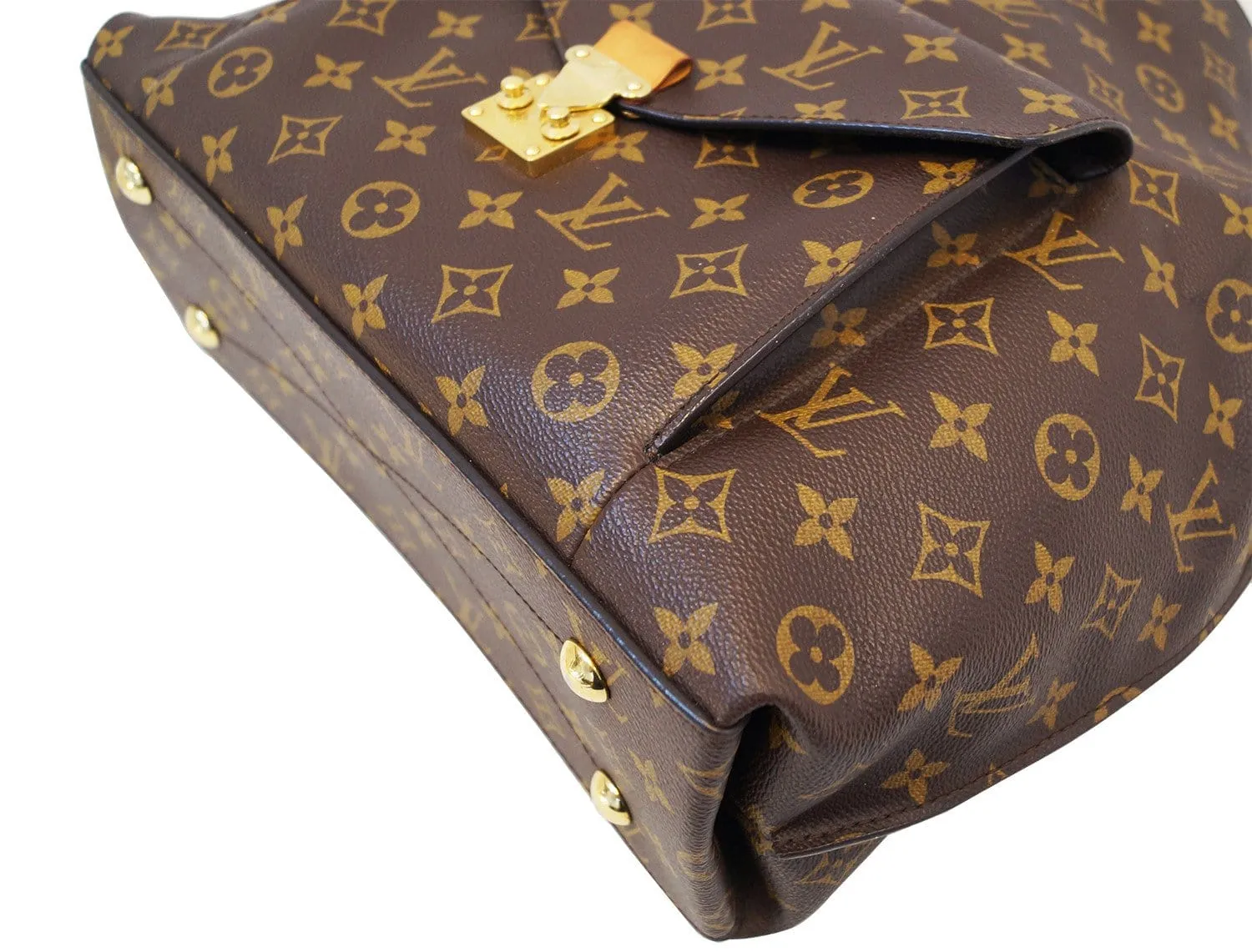 LOUIS VUITTON Metis Hobo Monogram Shoulder Bag with Strap