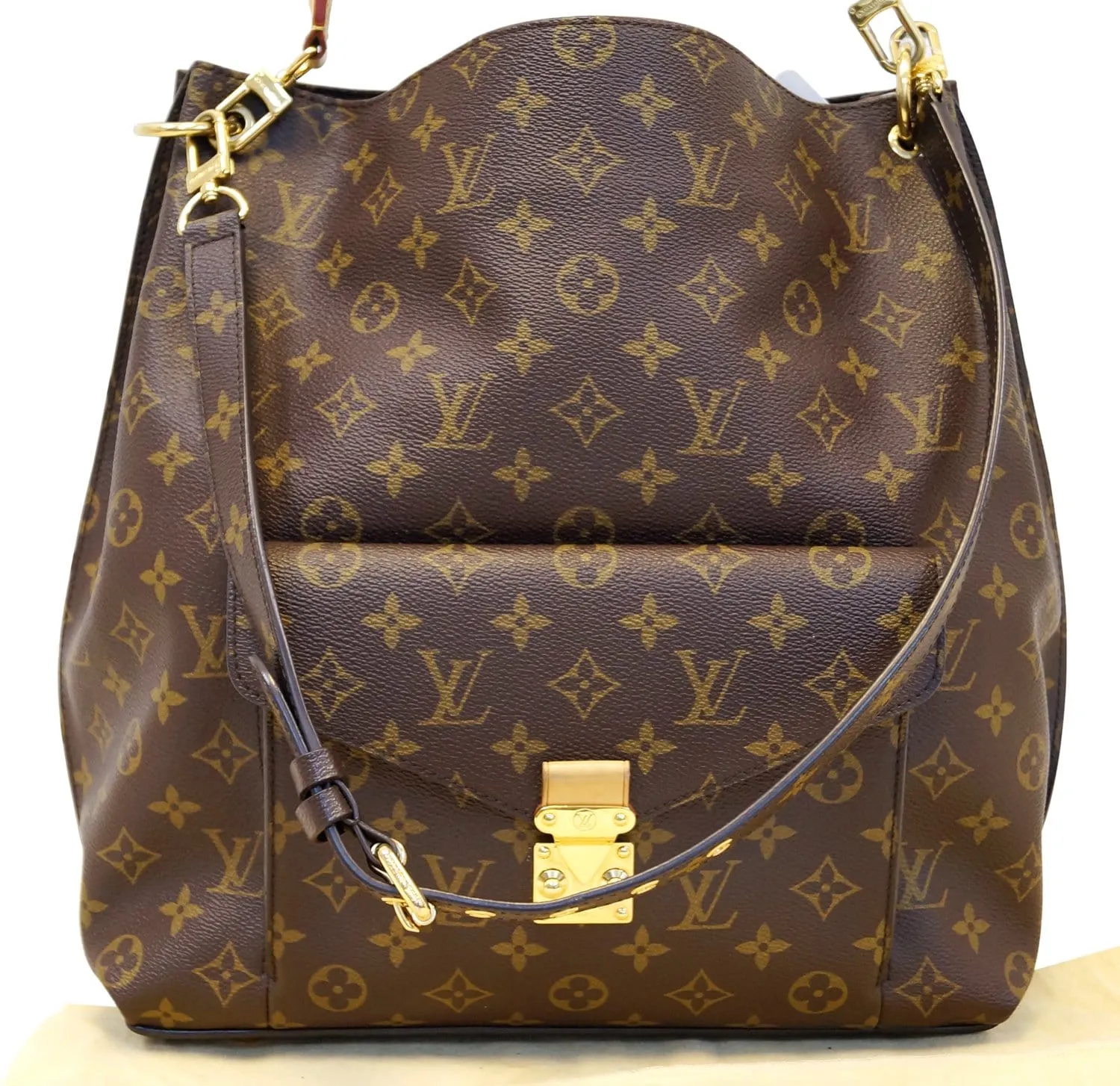 LOUIS VUITTON Metis Hobo Monogram Shoulder Bag with Strap