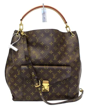 LOUIS VUITTON Monogram Canvas Metis Hobo Shoulder Bag