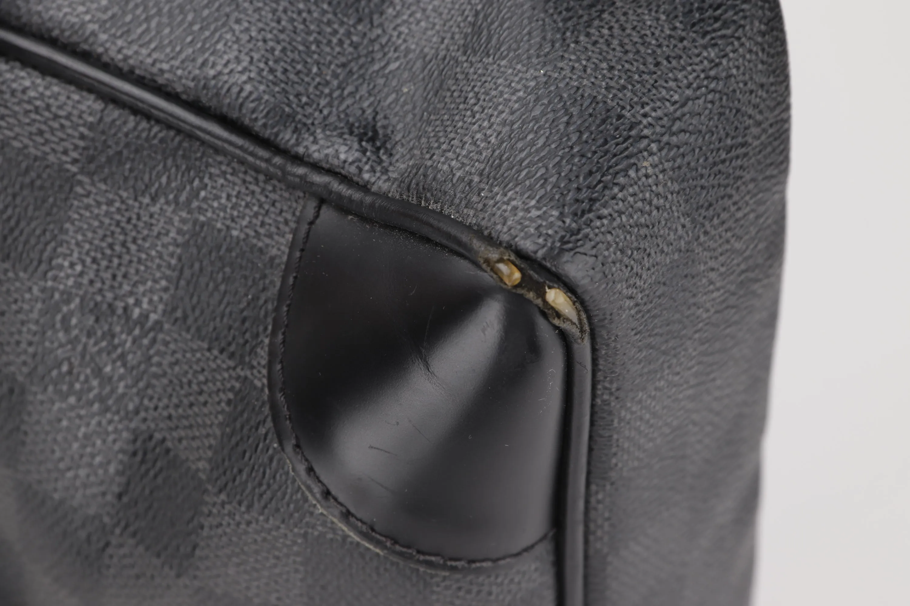 LOUIS VUITTON N41123 VOYAGE DOCUMENT BAG (BA2130) DAMIER GRAPHITE, WITH DUST COVER