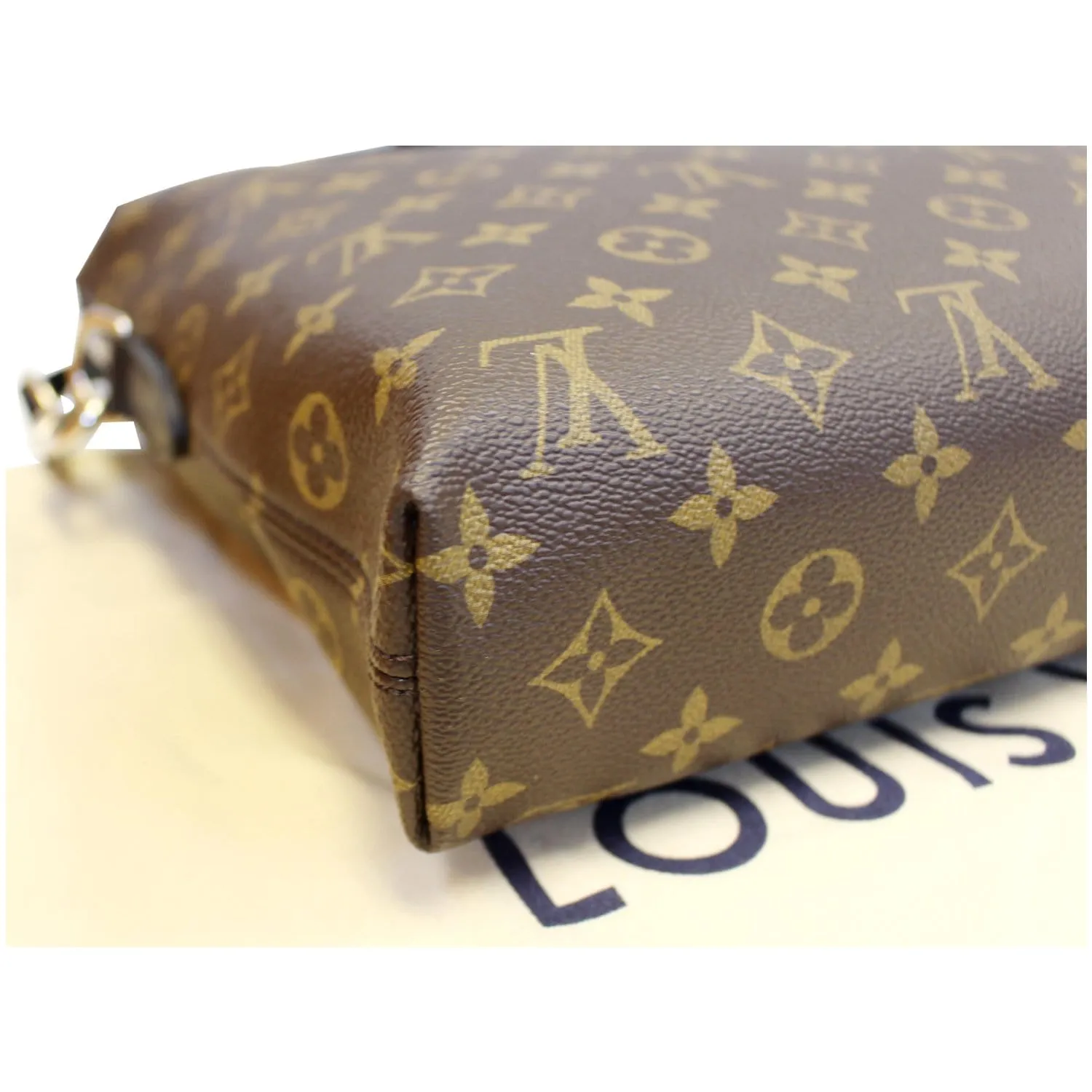 LOUIS VUITTON Porte-Documents Jour Monogram Macassar Briefcase Bag