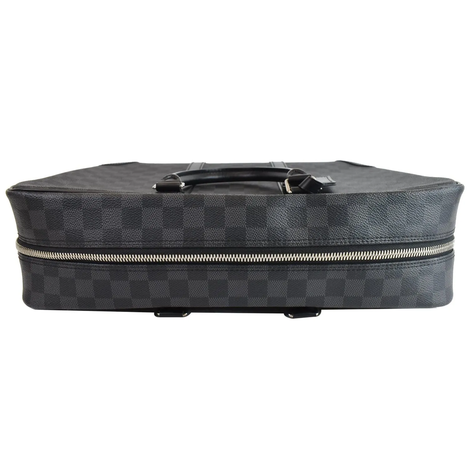 LOUIS VUITTON Porte Documents Voyage GM Damier Graphite Briefcase Bag Black