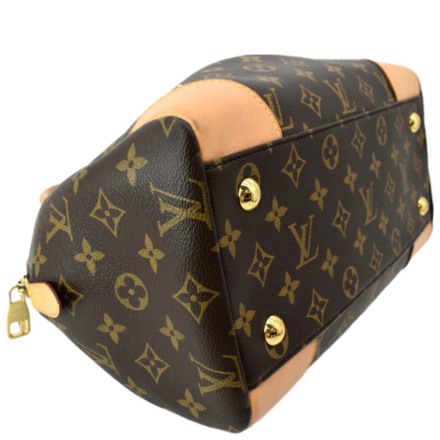 LOUIS VUITTON Segur Monogram Canvas Crossbody Bag Brown