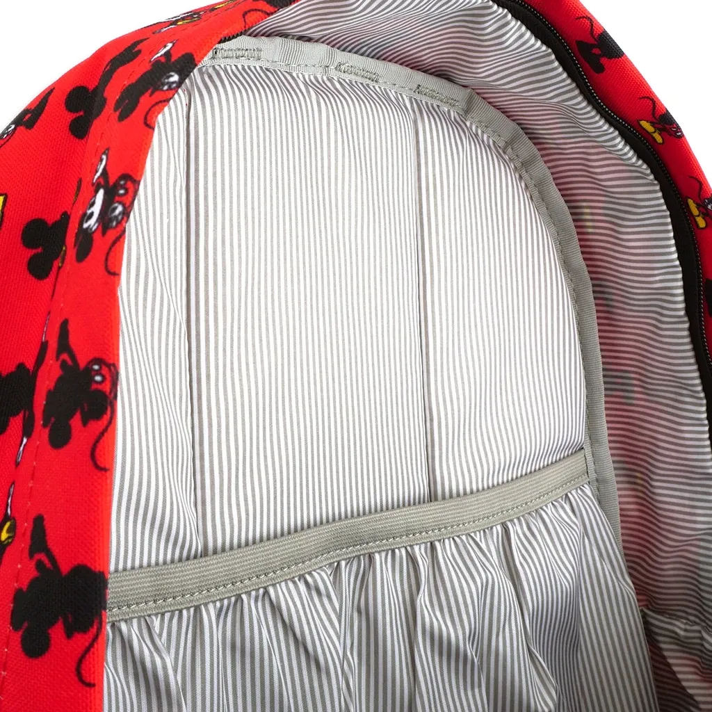 Loungefly Disney Mickey Mouse Parts Nylon Backpack