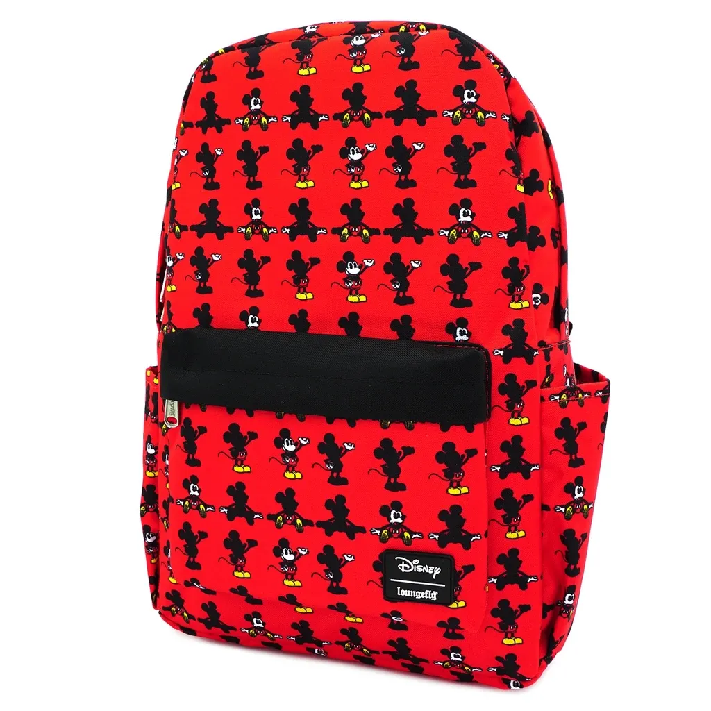 Loungefly Disney Mickey Mouse Parts Nylon Backpack