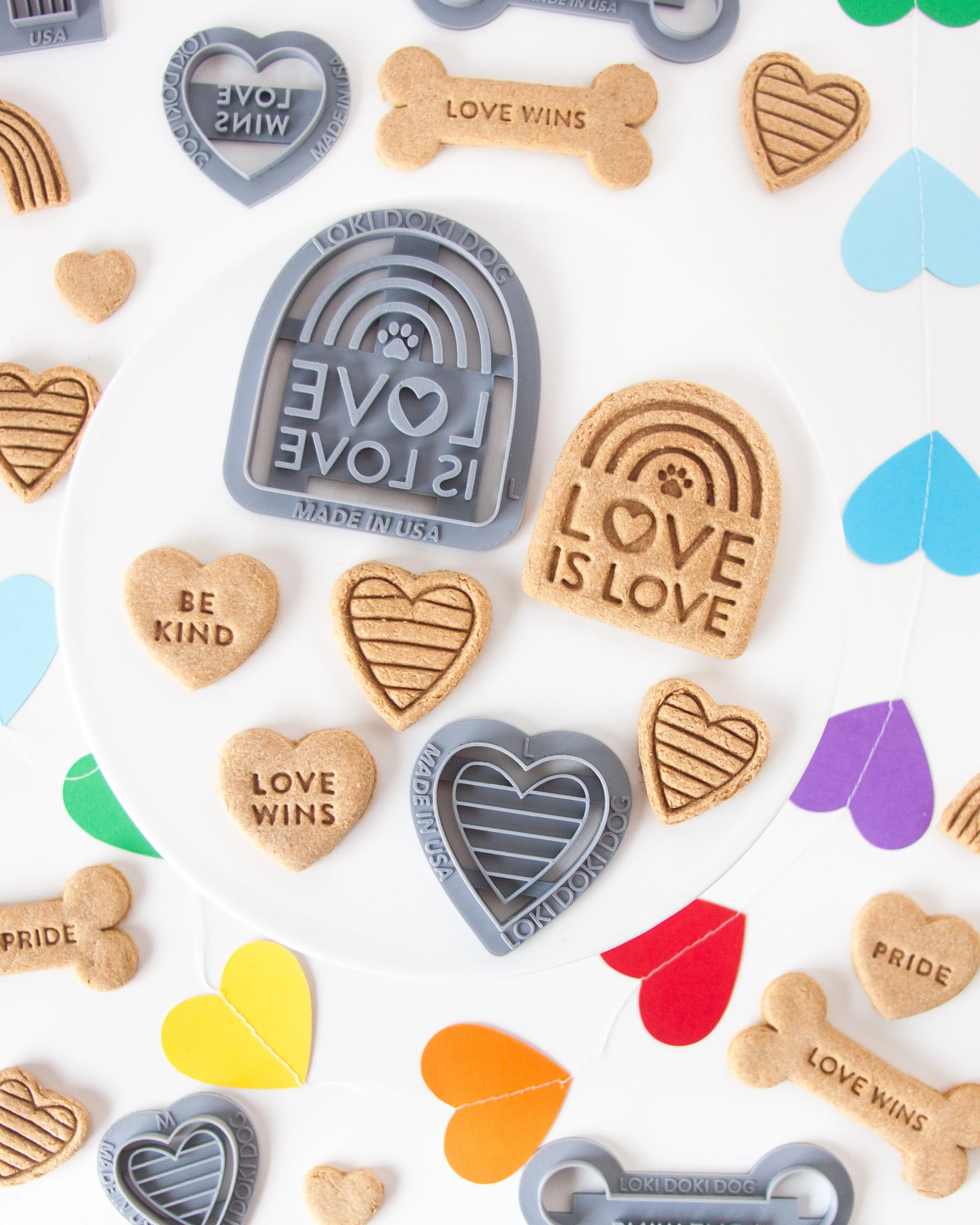 LOVE IS LOVE Cookie Cutter