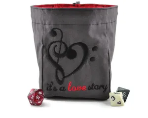 Love Story Dice Bag