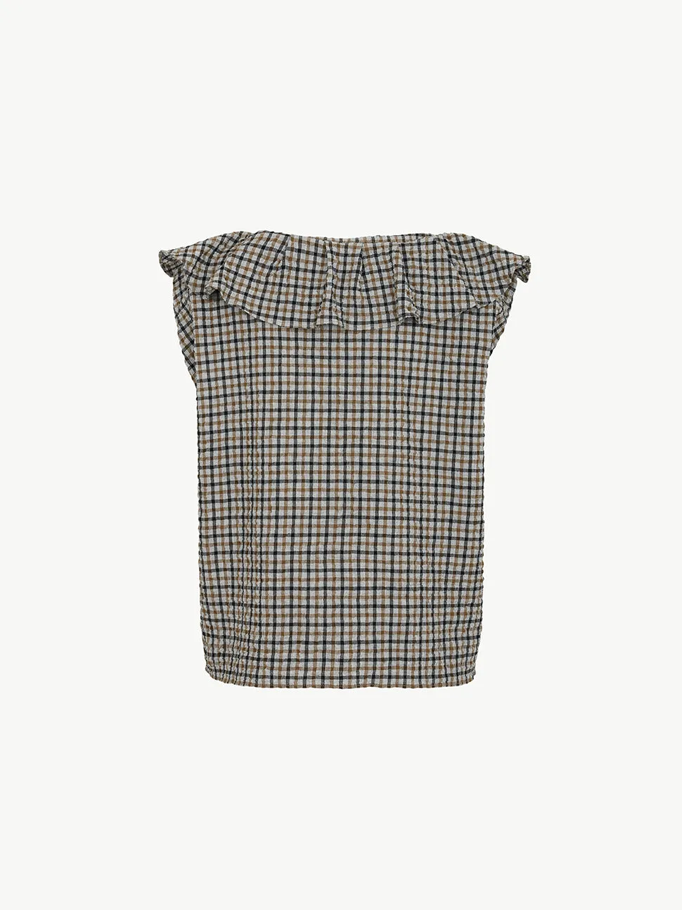 Lux top - checker