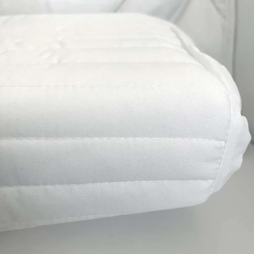 Luxton Ezy Quilted Valance - White