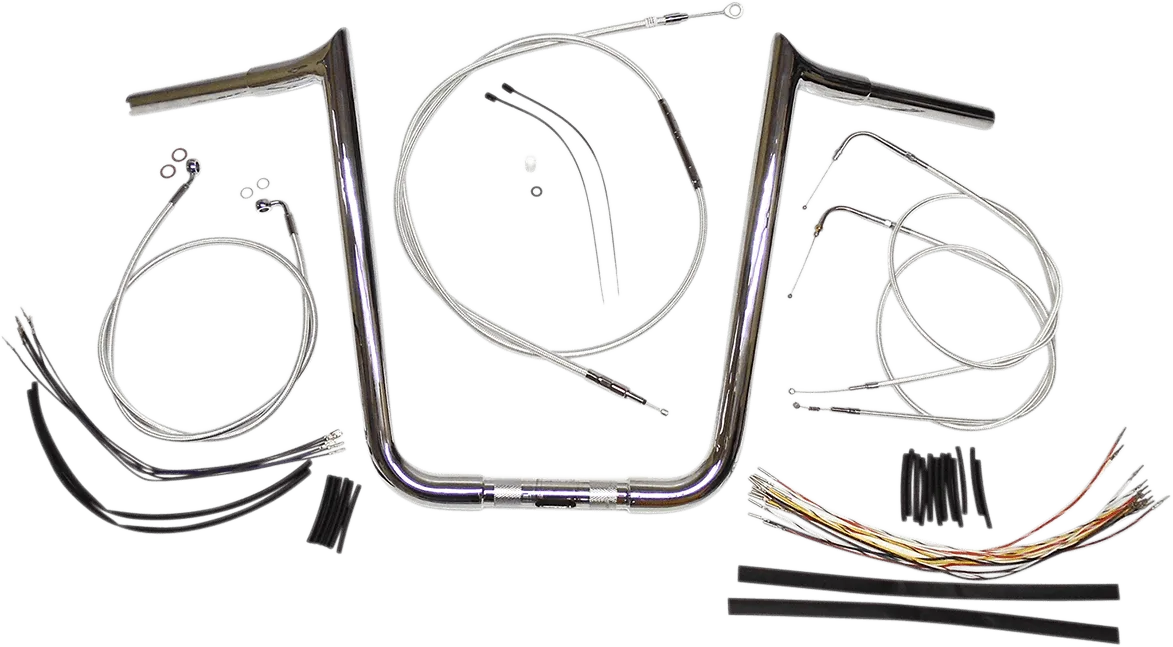 Magnum 387441 Sterling Chromite II Handlebar Installation Kit for 12-14in. Ape