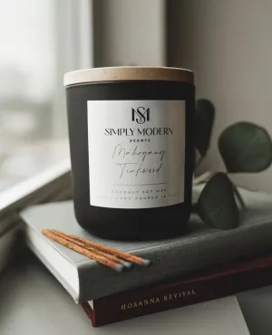 Mahogany Teakwood | Coconut Soy Wax Candle