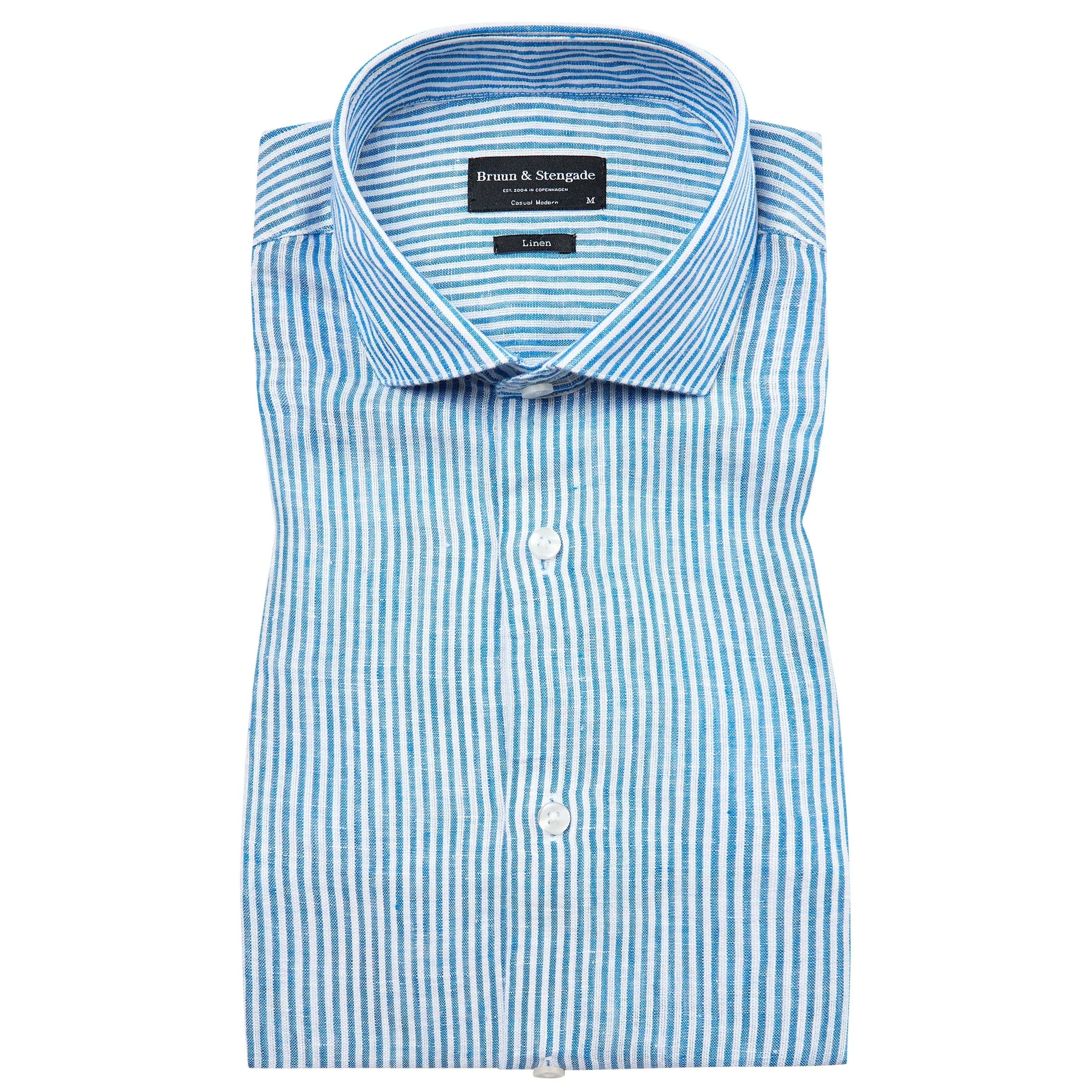 MALAGA STRIPED LINEN MODERN FIT