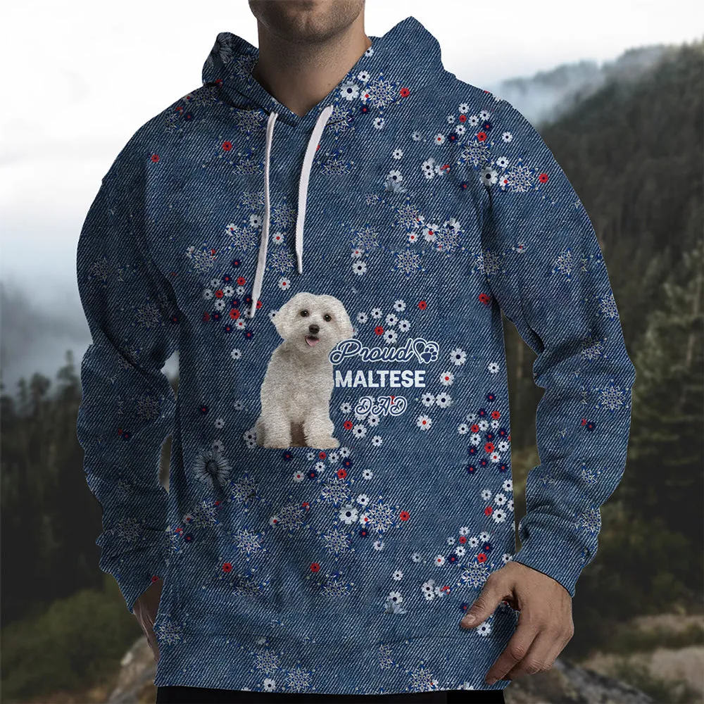 Maltese (2) Pround Mom-Hoodie