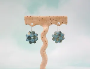 Marbled Checker Earrings