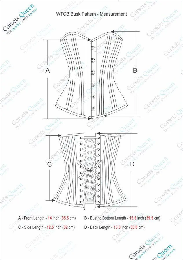 Marita Brocade Waist Training Corset