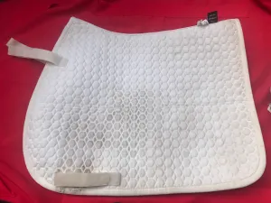 mattes white large saddle cloth FREE POSTAGE
