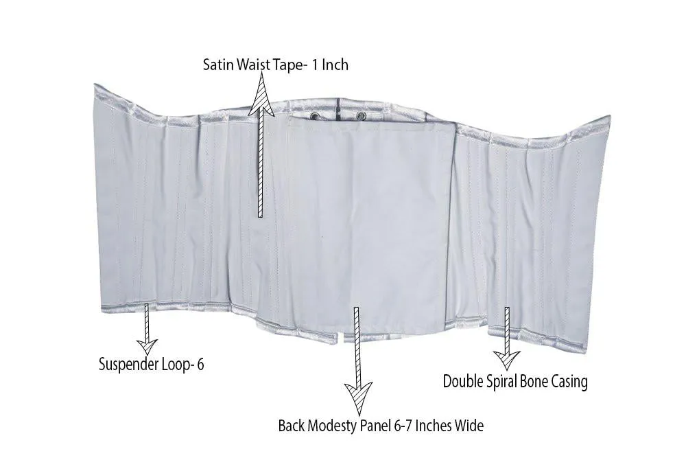 Maya Satin Waist Training Corset