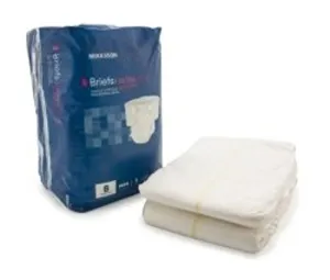 McKesson Incontinent Brief Tab Closure 3X-Large Disposable Heavy Absorbency (Bag of 8)