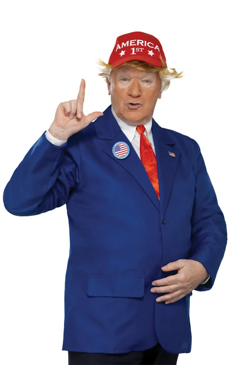 Mens Donald Trump President Costume