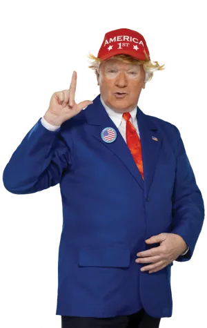 Mens Donald Trump President Costume