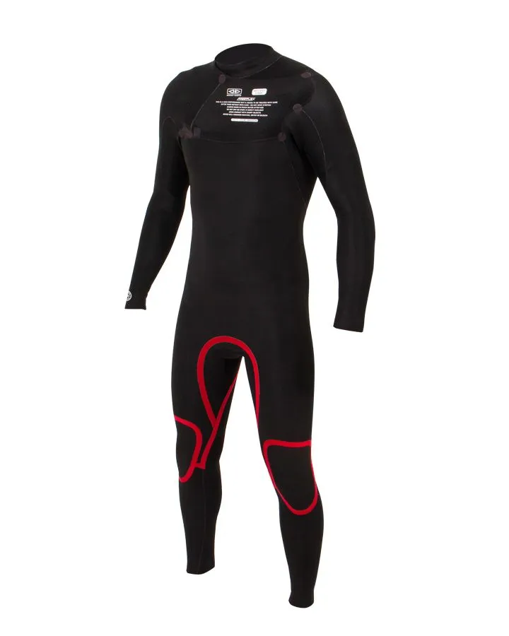 Mens Free-Flex Chest Zip 3/2 Steamer - Wetsuit