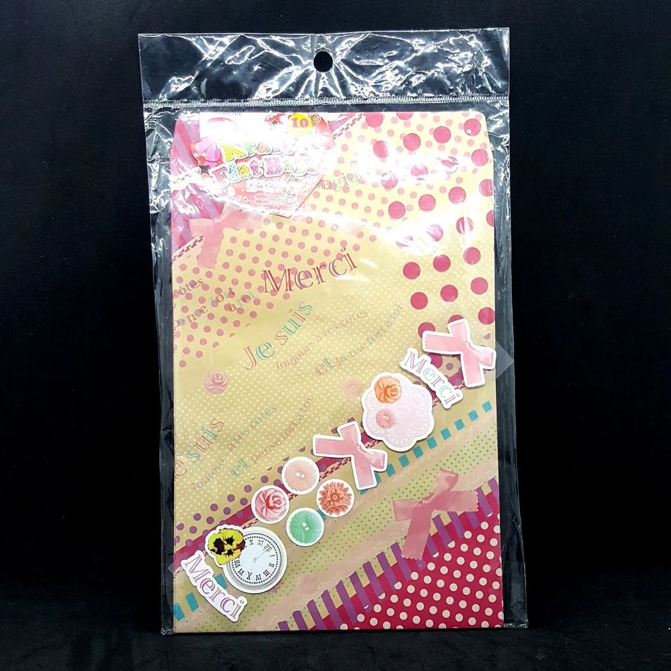 Merci Kraft Flat Bag M