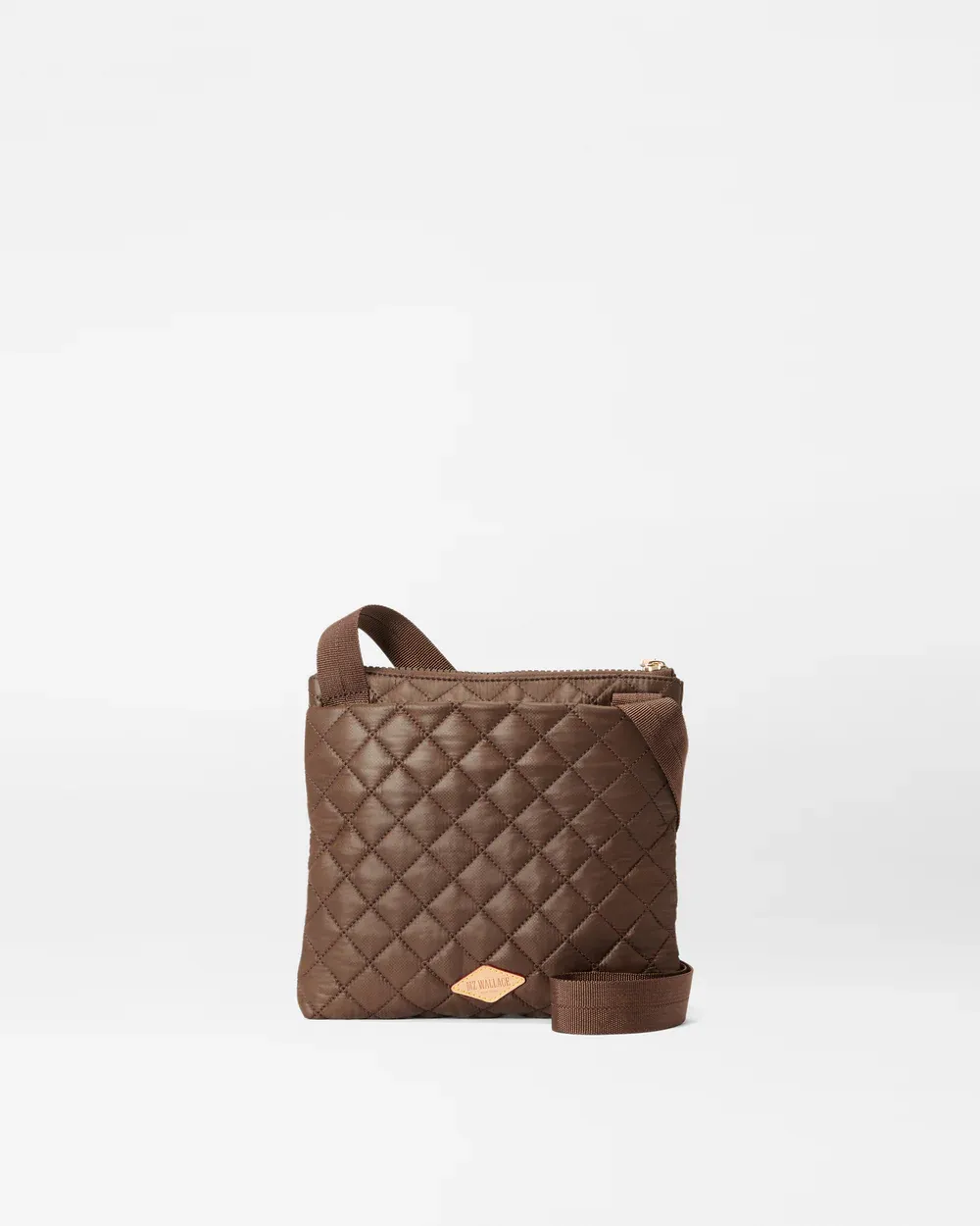 Metro Flat Crossbody | Walnut