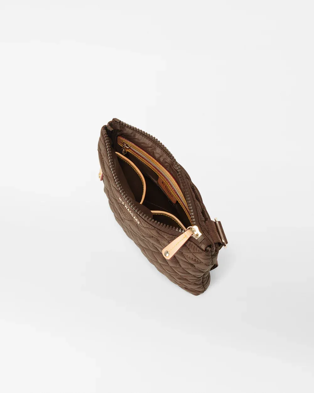 Metro Flat Crossbody | Walnut