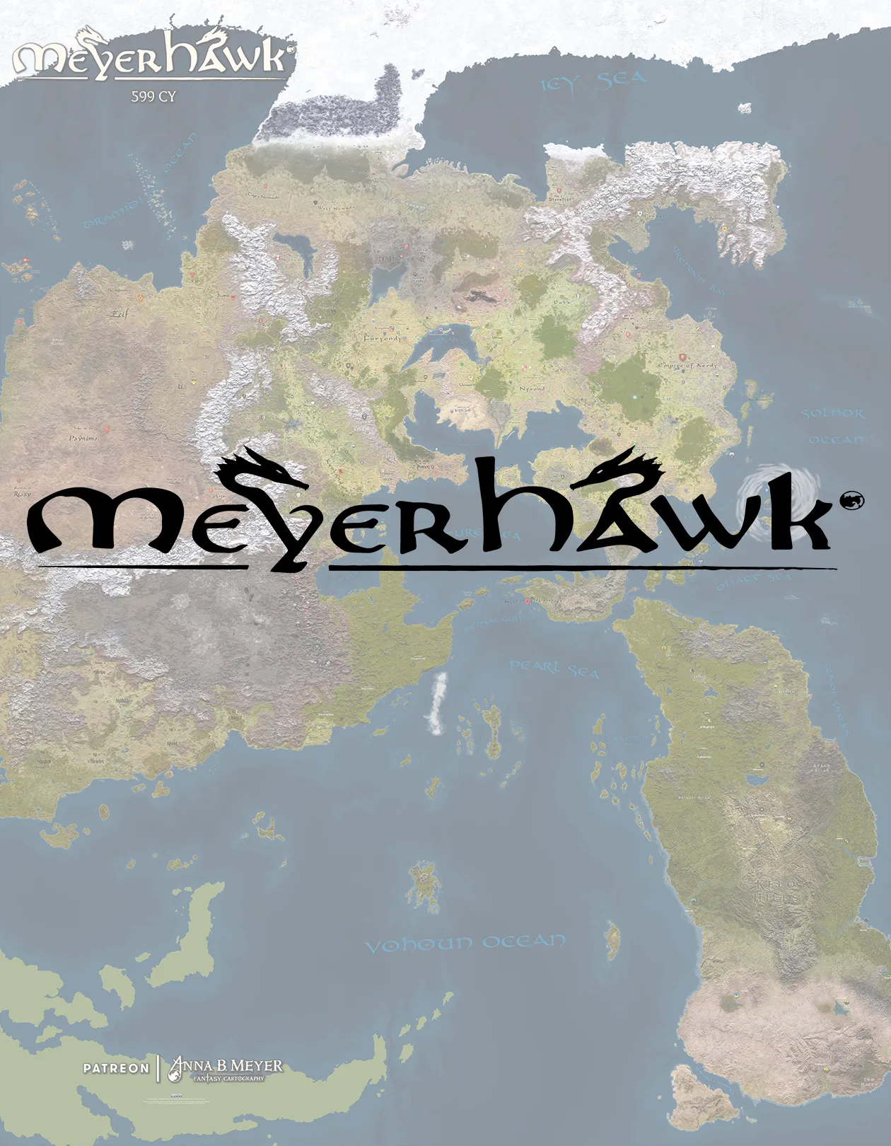 Meyerhawk Anna Meyer Cartography Canvas Art Print