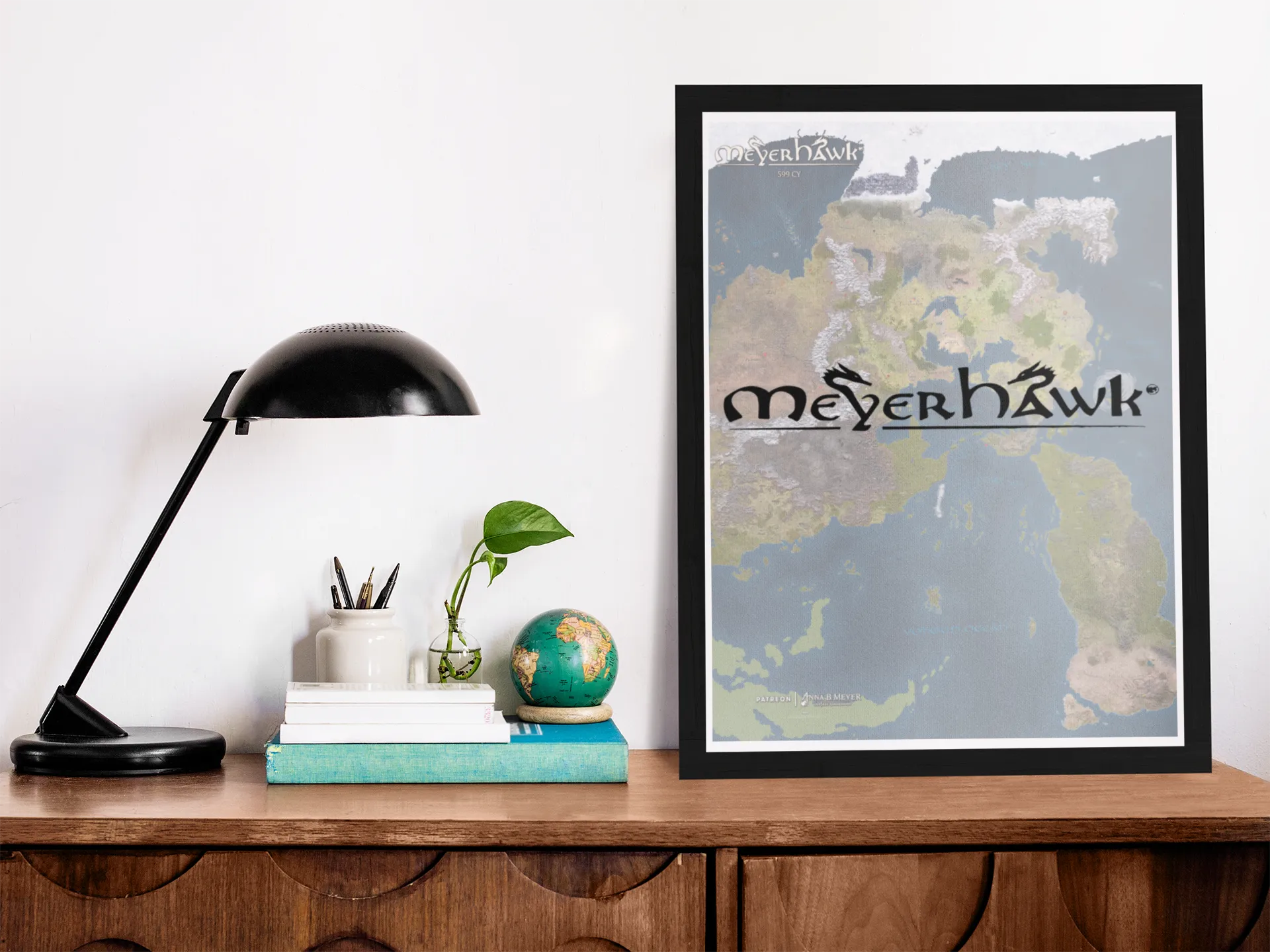 Meyerhawk Anna Meyer Cartography Canvas Art Print