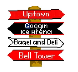 Miami of Ohio College Icon Destination Sign