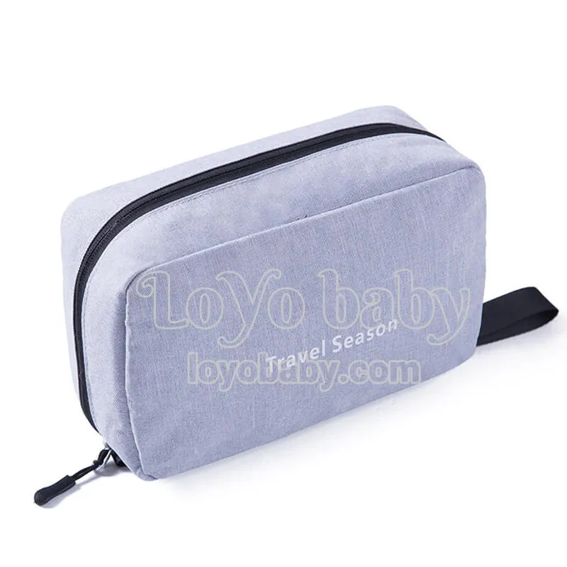 Minimalist Compact Toiletry Bag With Hanging Hook