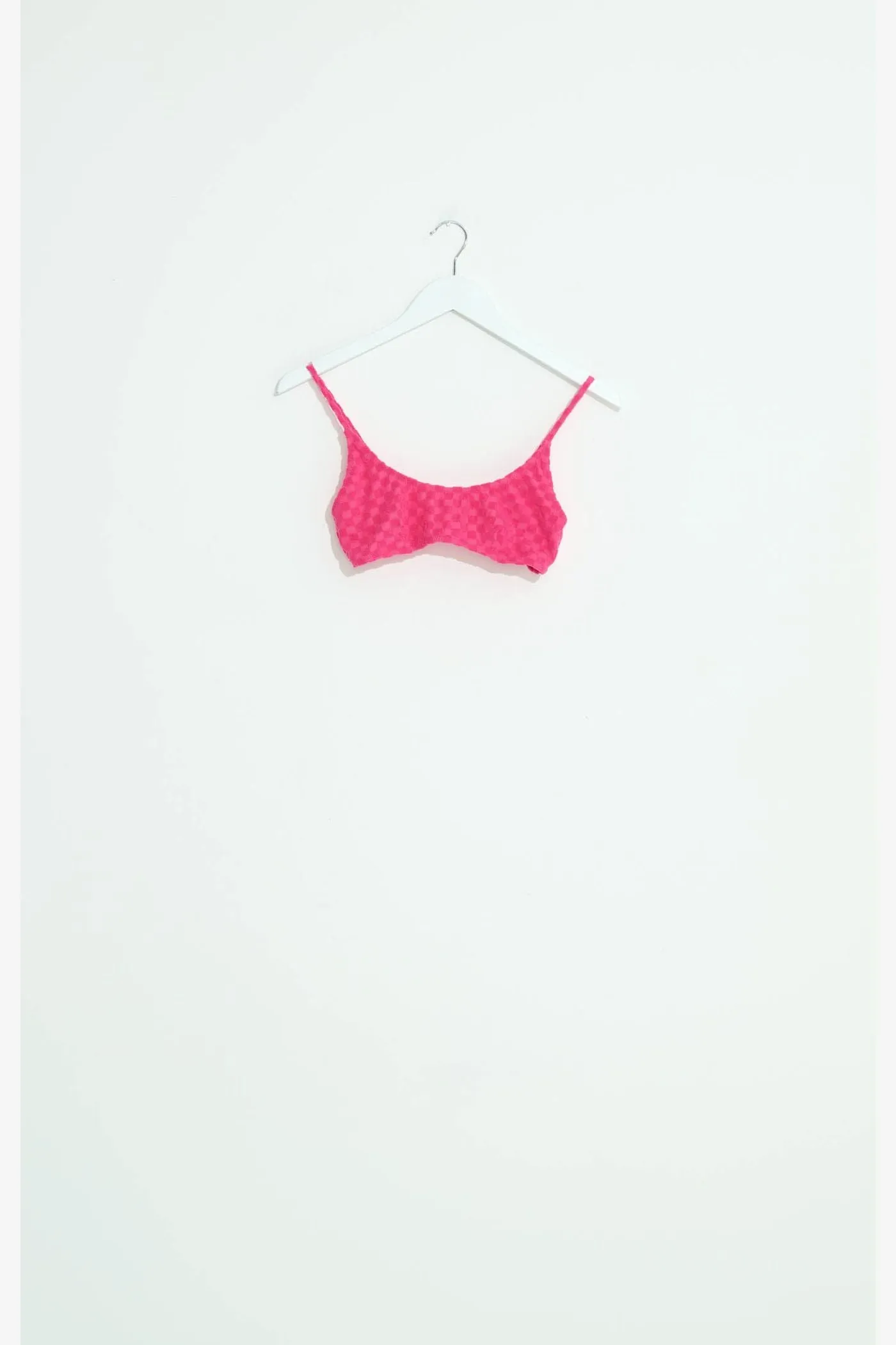 MISFIT CHECK MATE SCOOP BIKINI TOP - RASP