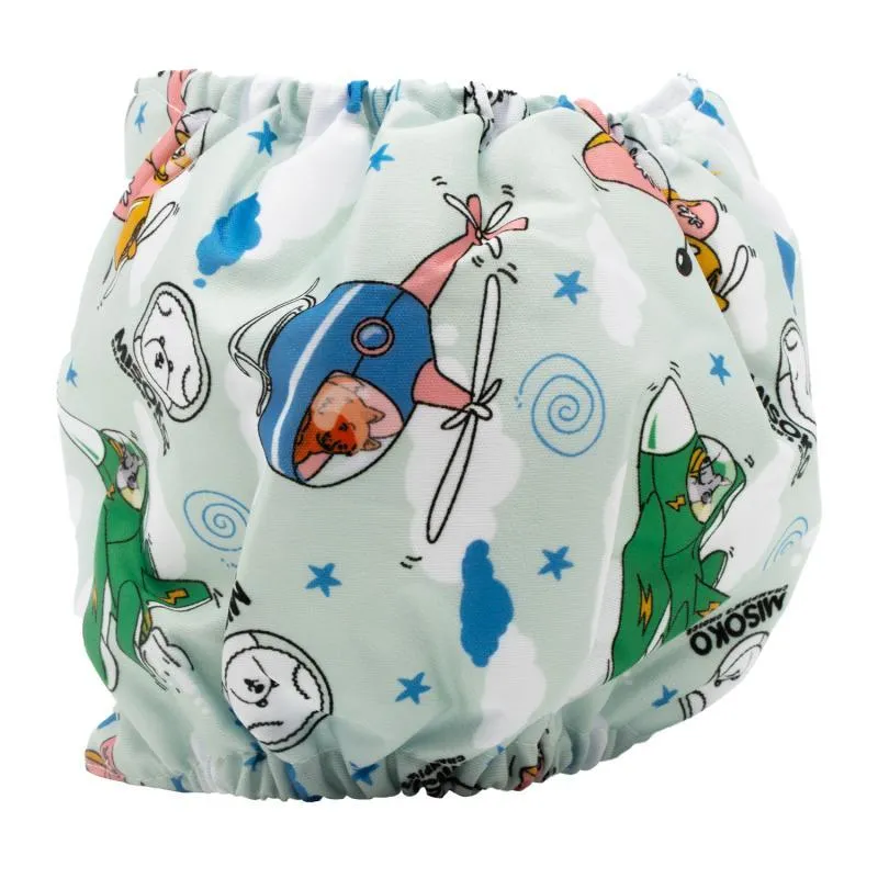 Misoko reusable diapers set for male dogs, Voyage, 3 pcs.