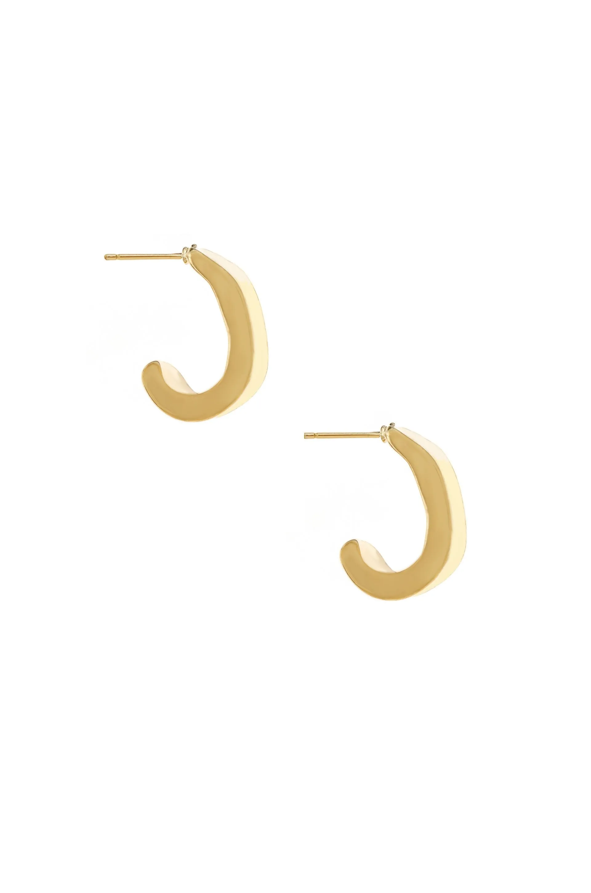 Miss Modern Mini Half Hoops